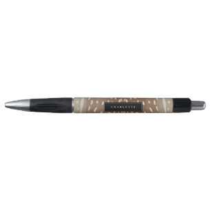 Fawn Spots Baby Deer Animal Print Individuelle Nam Kugelschreiber