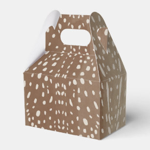 Fawn Spots Baby Deer Animal Print Muster Geschenkschachtel