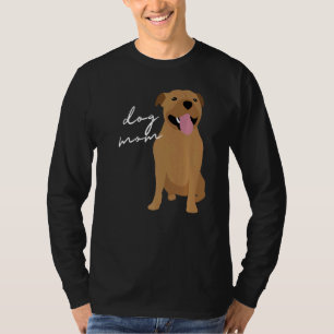 Fawn Staffordshire Bull Terrier Dog Mama Frau T-Shirt