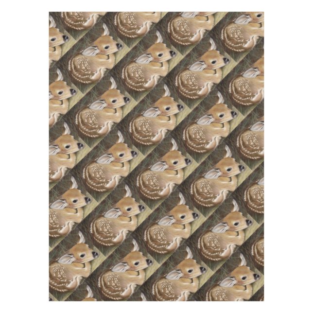 Fawn Tischdecke (Vorderseite)