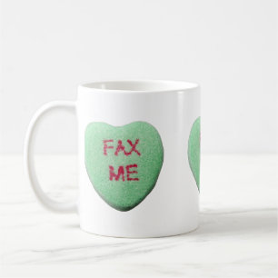 Fax Me Heart Kaffeetasse