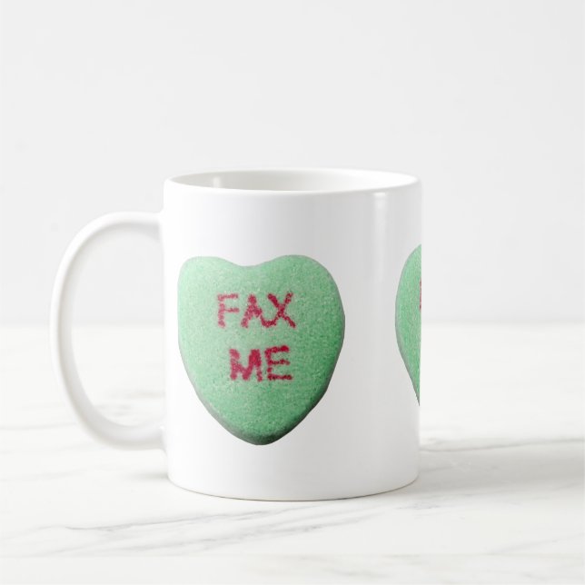 Fax Me Heart Kaffeetasse (Links)