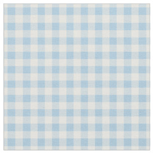 Faye und Lauren Blue Gingham Stoff
