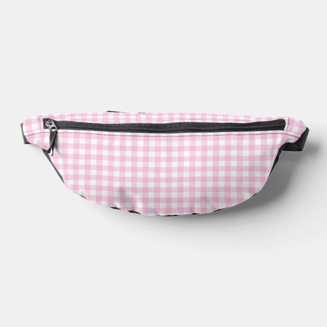 Faye und Lauren Bright Pink Gingham Bauchtasche (Ablage )