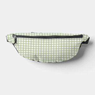 Faye und Lauren Green Gingham Bauchtasche