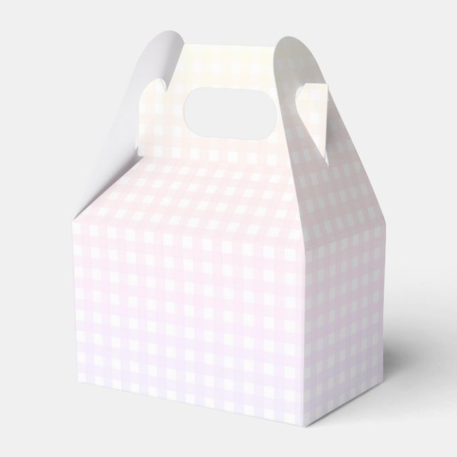 Faye und Lauren Ipanema Gingham Geschenkschachtel (Vorderseite)