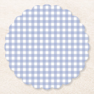 Faye und Lauren Light Blue2 Gingham Untersetzer