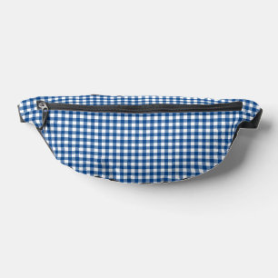 Faye und Lauren Navy Blue Gingham Bauchtasche