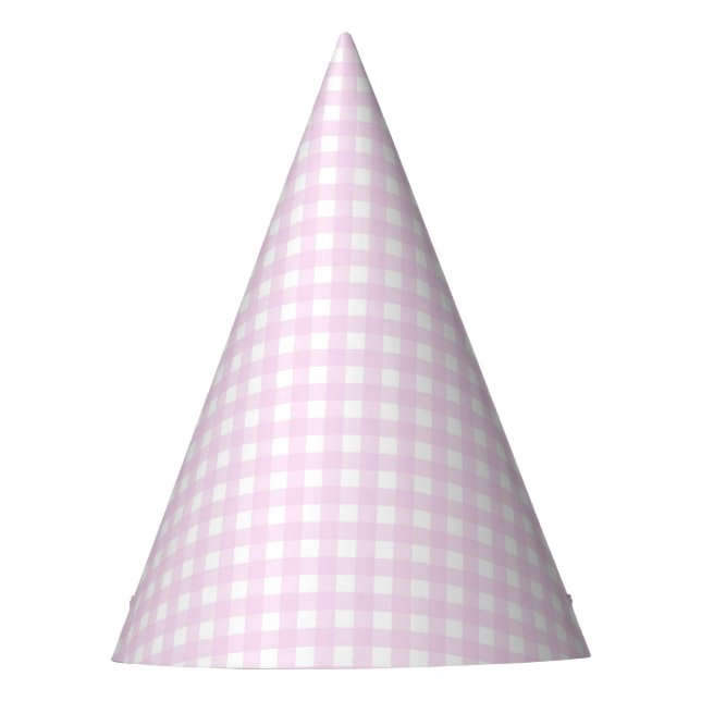Faye und Lauren Pastel Pink Partyhütchen (Vorderseite)