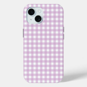 Faye und Lauren Soft Lila Gingham Case-Mate iPhone Hülle