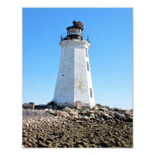 Fayerweather Island Leuchtturm CT Foto Druck