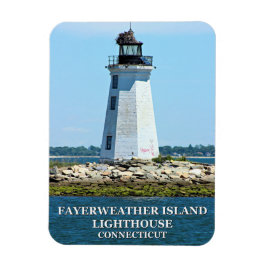 Fayerweather Island Lighthouse, Connecticut Magnet