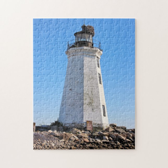 Fayerweather Island Lighthouse, Connecticut Puzzle (Vertikal)