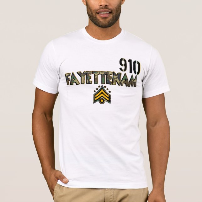 FAYETTENAM MILITÄRart-T-SHIRT T-Shirt (Vorderseite)