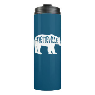 Fayetteville Arkansas Bear Thermosbecher