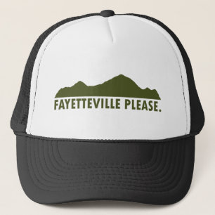 Fayetteville Arkansas Bitte Truckerkappe