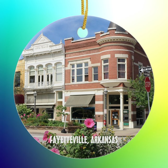 Fayetteville, Arkansas, Foto Keramik Ornament (Von Creator hochgeladen)
