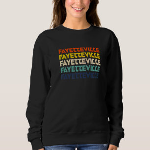 Fayetteville North Carolina Heimat Nc Zuhause Staa Sweatshirt