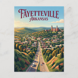 Fayetteville USA Postkarte