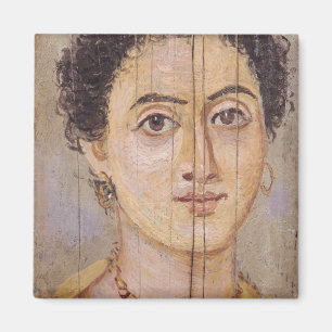 Fayum Porträt einer Frau Magnet