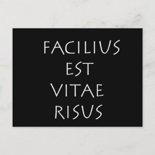Fazilitäten est vitae risus postkarte
