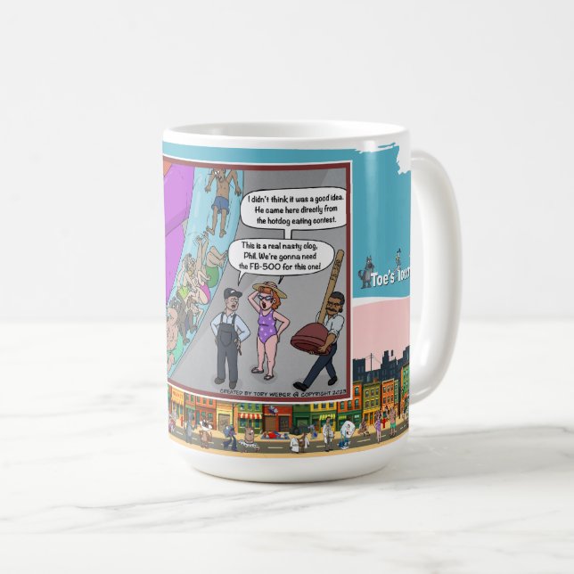 FB-500 | Absurd Visual Humor Classic Kaffeetasse (VorderseiteRechts)