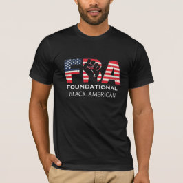 FBA Foundations Black American T-Shirt