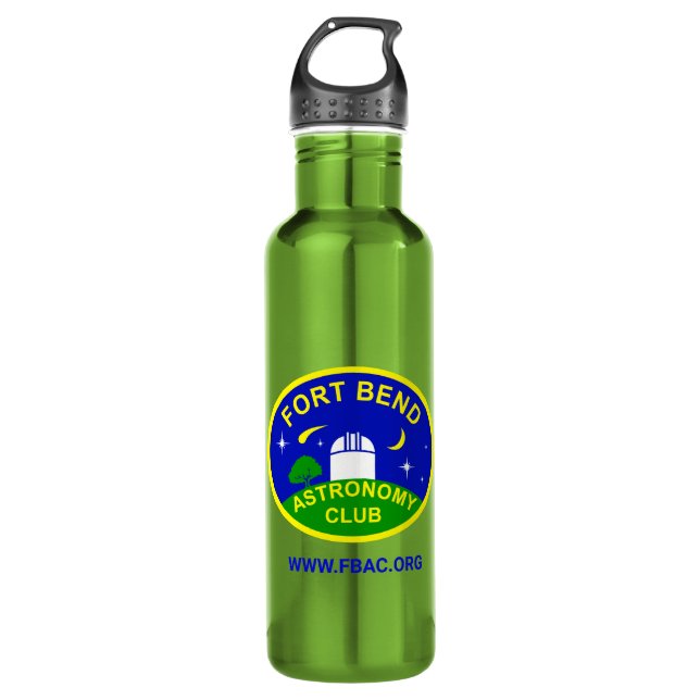 FBAC Wasserflasche - 24oz Grün Edelstahlflasche (Vorderseite)