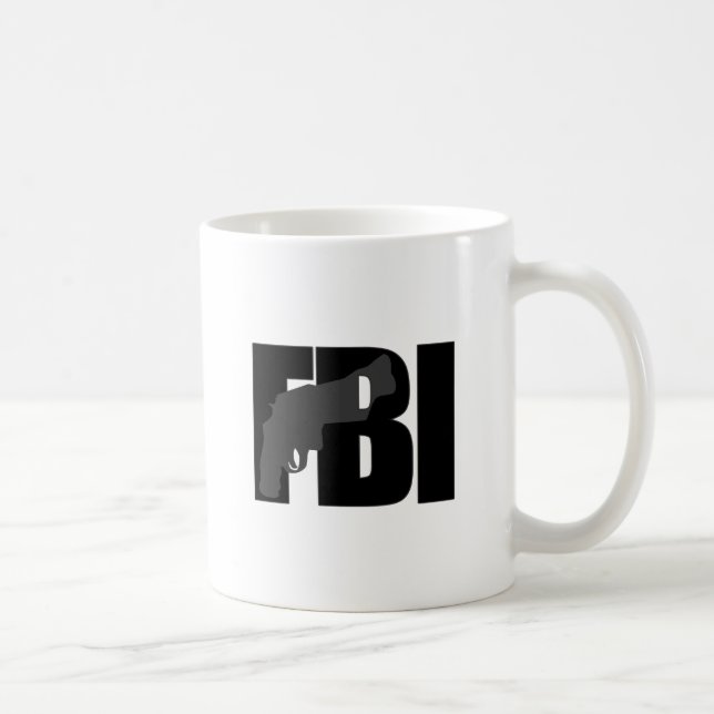 Fbi-Agent-bundesstaatliches Büro der Untersuchung Kaffeetasse (Rechts)