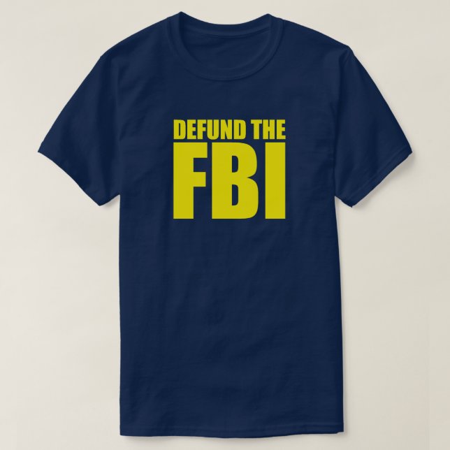 FBI Anti FBI T - Shirt DEFFIZIEREN (Design vorne)