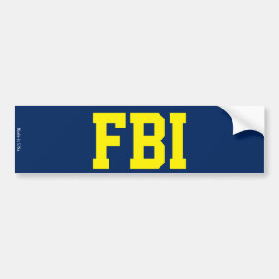 Fbi-Autoaufkleber Autoaufkleber