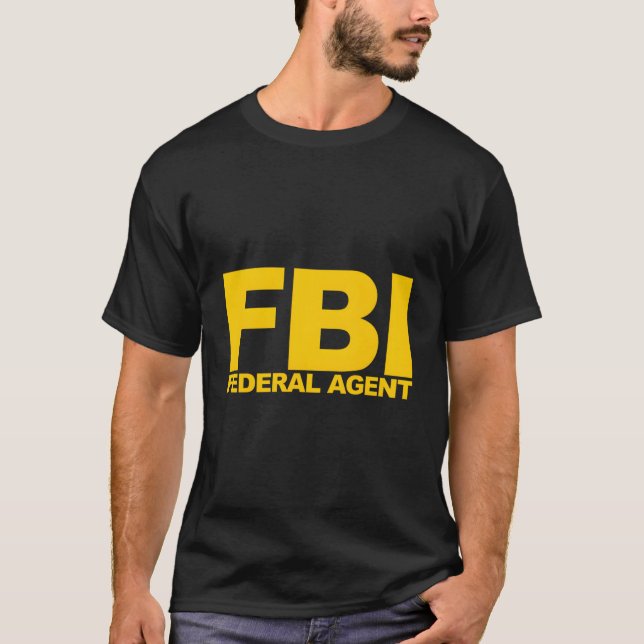 Fbi Bundesstaatlich Agent T-Shirt (Vorderseite)