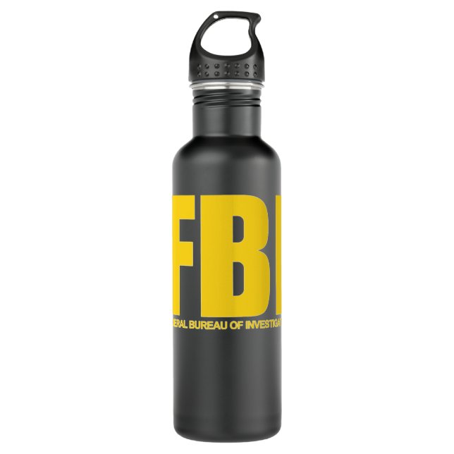 FBI, Bundesstaatliches Untersuchungsbüro Classic S Edelstahlflasche (Vorderseite)