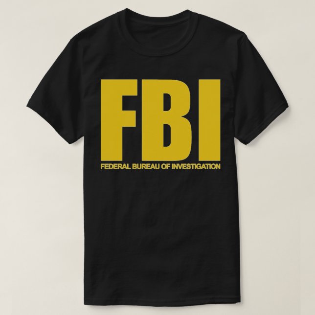 FBI, Bundesstaatliches Untersuchungsbüro Classic S T-Shirt (Design vorne)