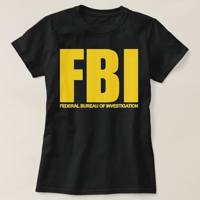 FBI, Bundesstaatliches Untersuchungsbüro Classic S T-Shirt (Design vorne)