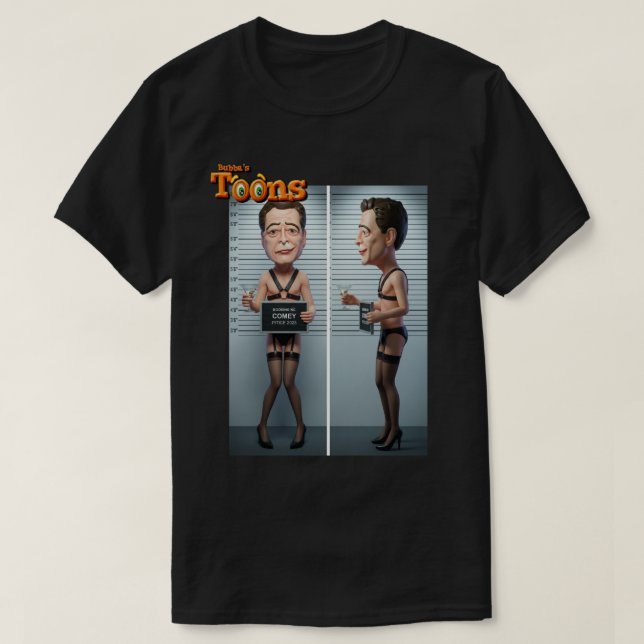 FBI-DIREKTOR JIM COMEY T-Shirt (Design vorne)