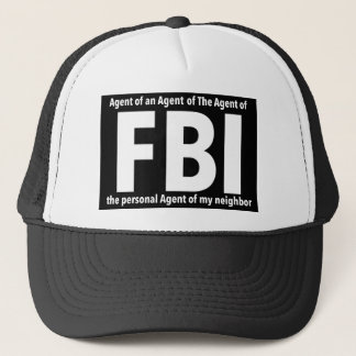 FBI-Druckneuheit: Spaß-Design Truckerkappe