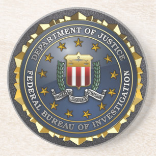 FBI-Emblem Getränkeuntersetzer