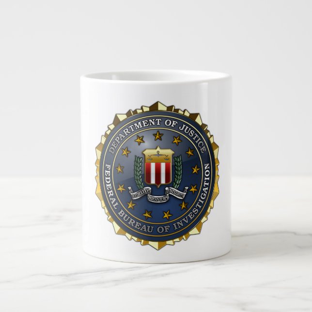 Fbi-Emblem Jumbo-Tasse (Vorderseite)