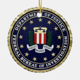 Fbi-Emblem Keramikornament