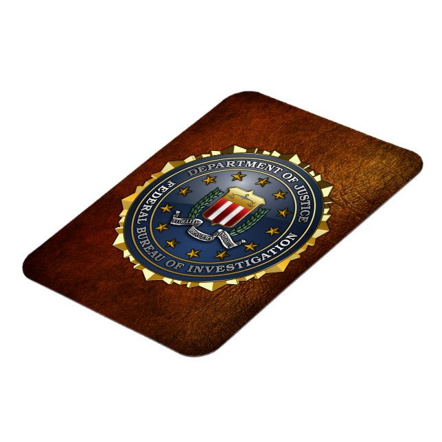 FBI-Emblem Magnet (Linke Seite)