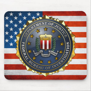 FBI-Emblem Mousepad