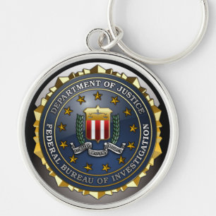FBI-Emblem Schlüsselanhänger