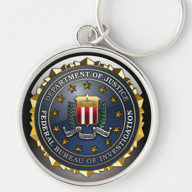 FBI-Emblem Schlüsselanhänger (Vorne)