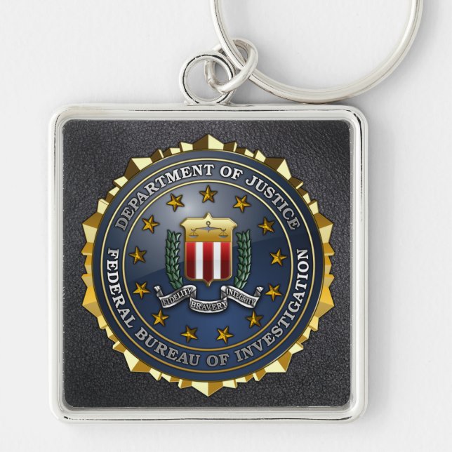 FBI-Emblem Schlüsselanhänger (Vorne)