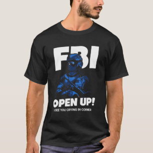 FBI öffne dich! Personalisiert T-Shirt