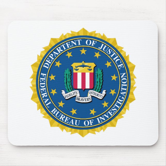 FBI-Siegel Mousepad (Vorne)