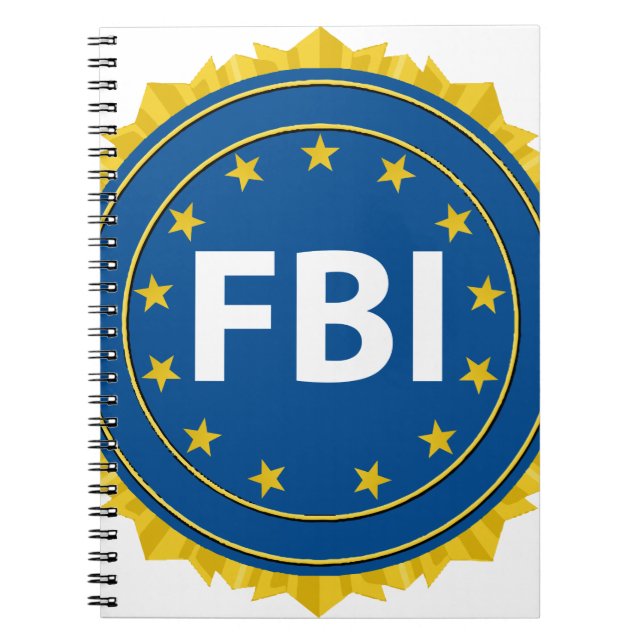 FBI-Siegel Notizblock (Vorderseite)
