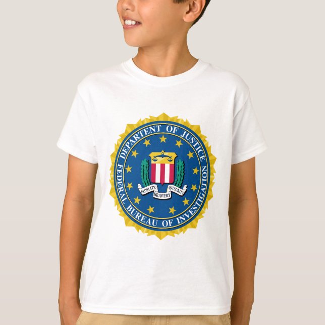 FBI-Siegel T-Shirt (Vorderseite)