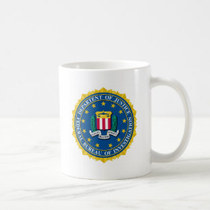 FBI-Siegel Tasse